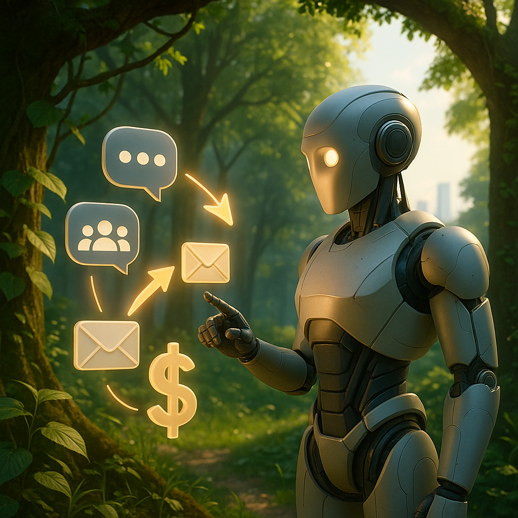 AI agent managing the complete journey from idea validation to growth